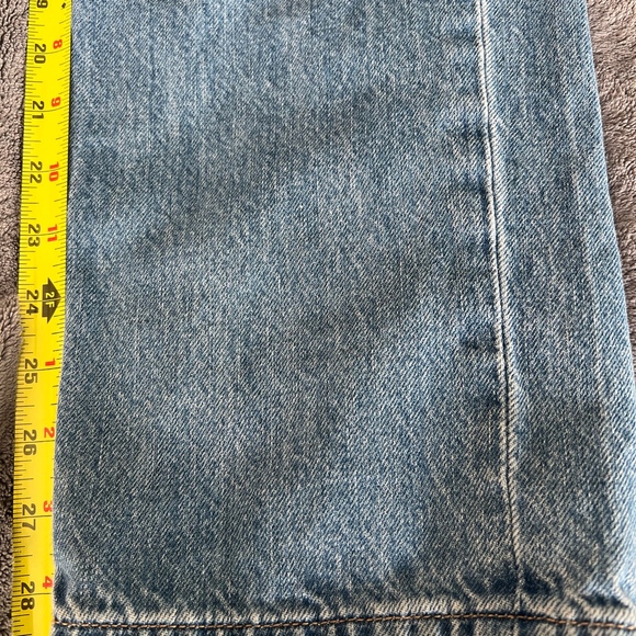 Levis Low Pro Straight Jeans Women’s 25 Relaxed Fit Blue Denim - Picture 7 of 8
